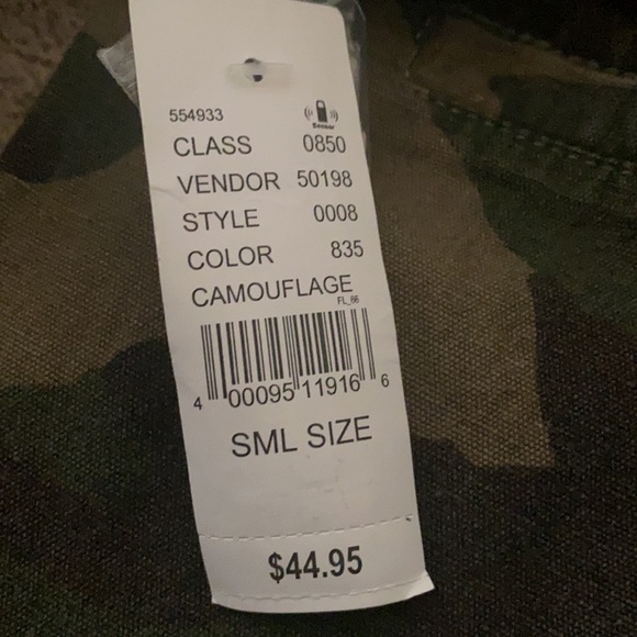 Pacsun army camouflage cropped pants size small - Picture 6 of 6